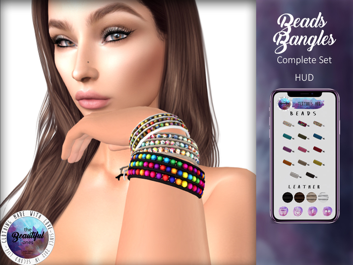 .:TBO:. Bead Bangle All - wear me U.R - Sale Version