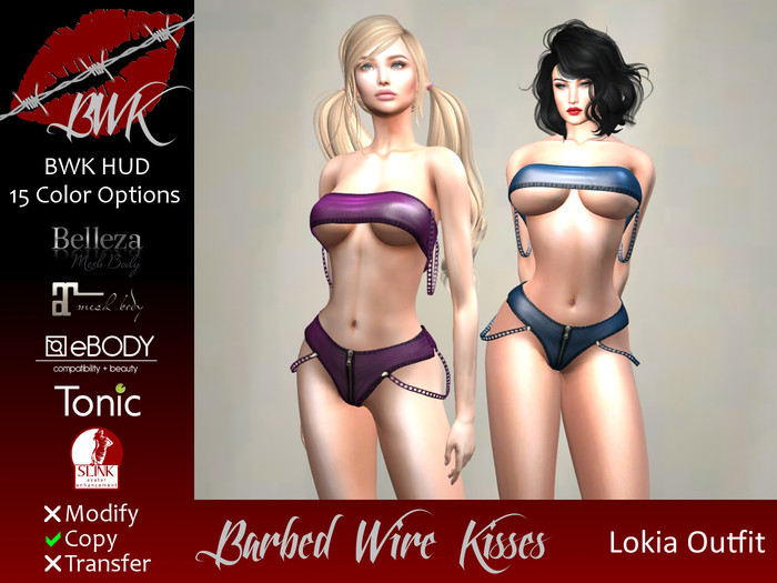 {BWK} Mesh Lokia Outfit (Boxed)