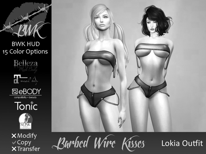 {BWK} DEMO Mesh Lokia Outfit (Boxed)