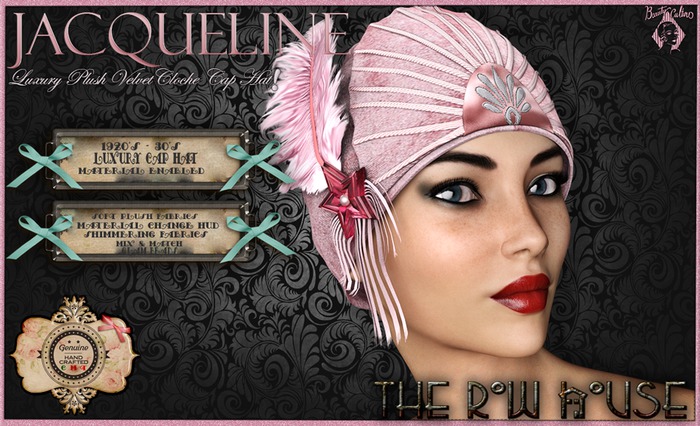 THE ROW HOUSE_Jacqueline_Cloche Cap Hat Box_ADD ME!