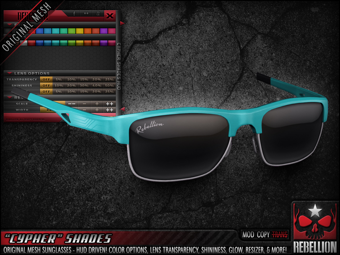 = REBELLION = "CYPHER" SHADES