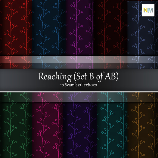 Reaching Set B 10 Seamless Textures Full Perm NM