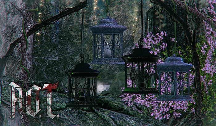 R.O.T. - forest lamp dark