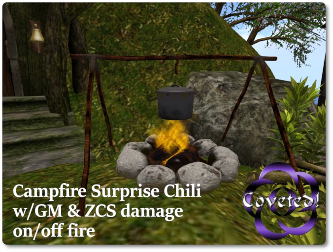 Surprise Chili with on/off fire