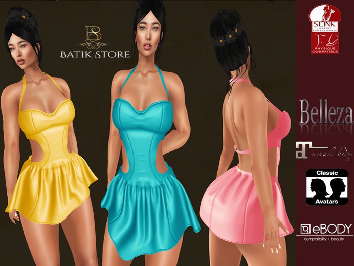 :.: \ * / Batik \ * /:.::.:Iris Fitted Dress