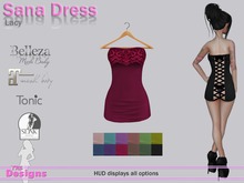 Sana Dress With Hud Lacy