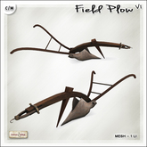 [V/W] Field Plow I - Medieval to vintage country & farm decor, 1 LI