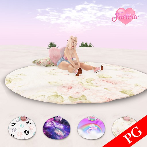 ~Fuchsia~ Fatpack Love Rug PG (Boxed)