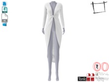 Dae Obj FBX Twisted Front Dress To Maitreya, Slink, Belleza, Tonic, Ocacin Standard