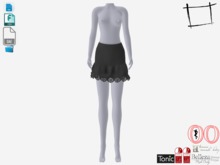 WC643 Lace Bottom Mini Skirt DevKit