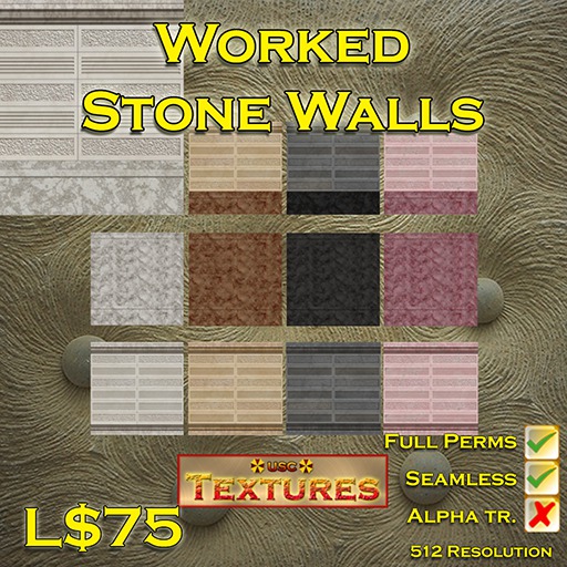 USC Textures - Worked Stone Walls