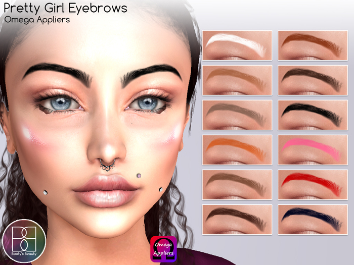 *Booty's Beauty* Omega Brows ~ Pretty Girl