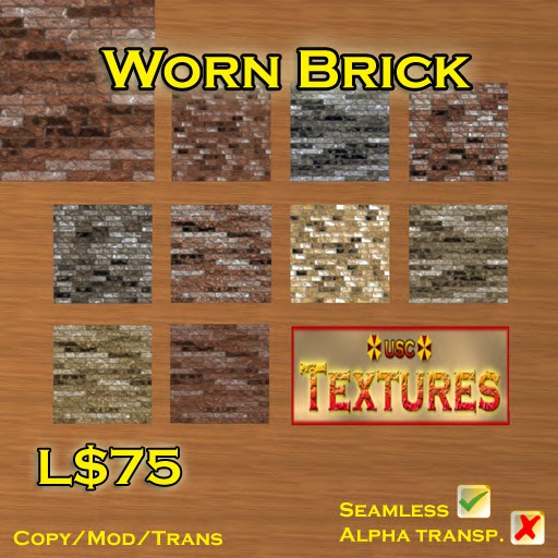 USC Textures - Worn Brick