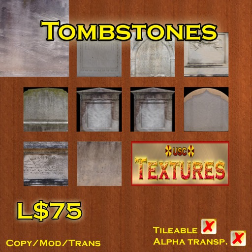 USC Textures - Tombstones