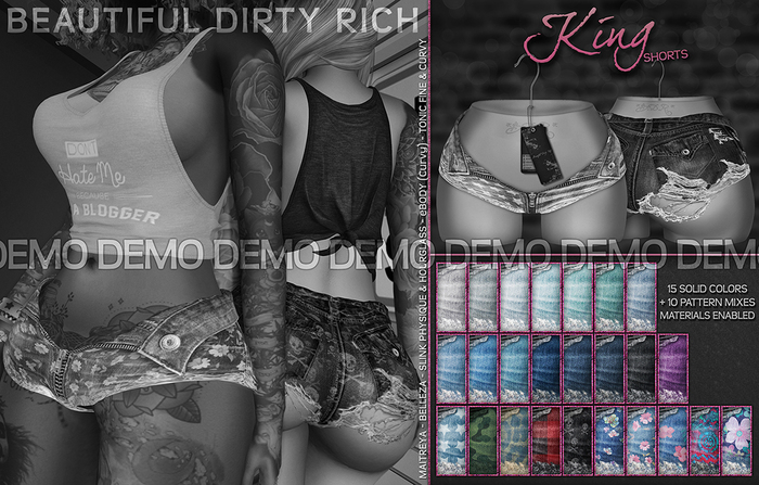 *B.D.R.* King Shorts DEMO