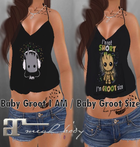 BABY GROOT I AM / BABY GROOT SIZE