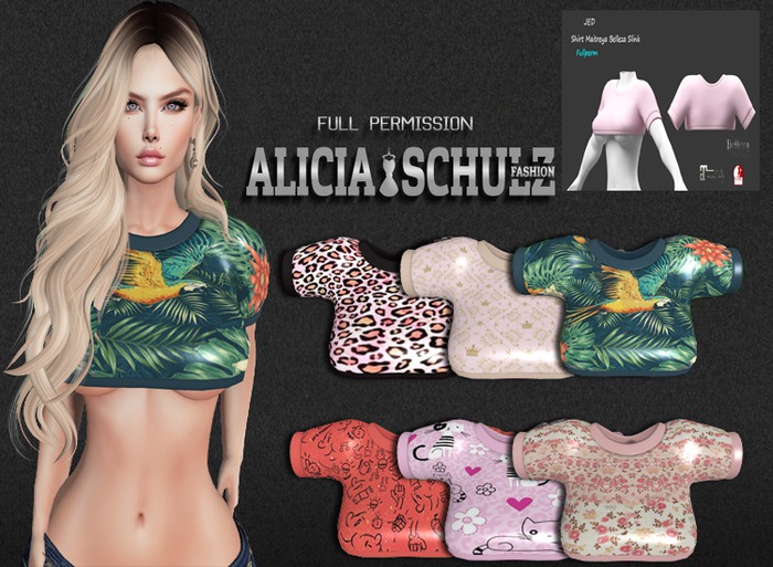 [Alicia Schulz] TEXTURE FOR Shirt Maitreya Belleza Slink FULLPE