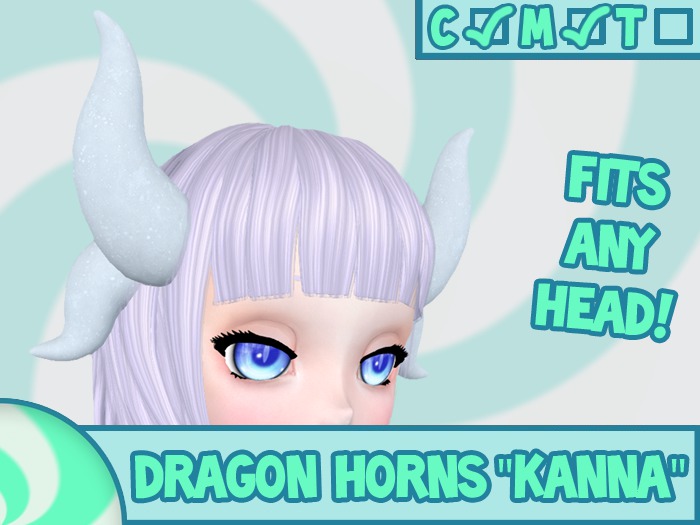 [Minty Fresh] Maid Dragon Horns "Kanna" 