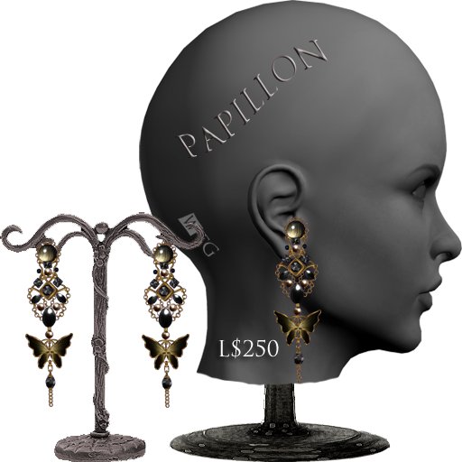 +:+WTG+:+ **Papillon** ear-pierce I