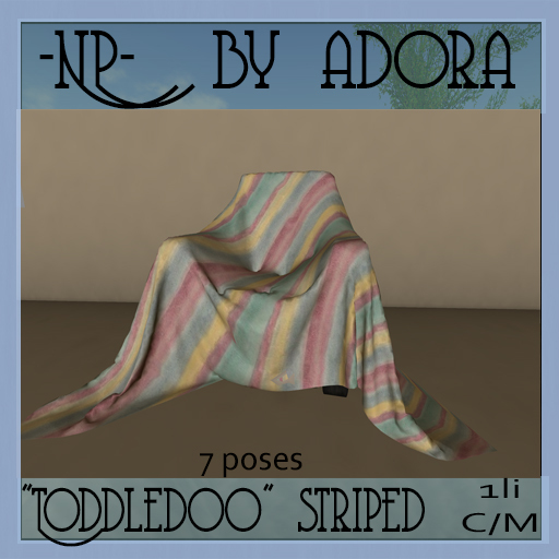 -NP- sofa chair Toddledoo Striped