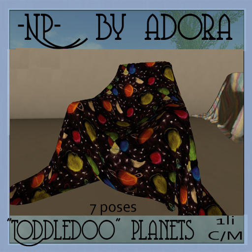 -NP- sofa chair Toddledoo Planets