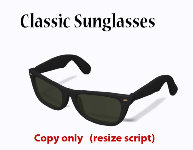 Classic Sunglasses Wayfarer