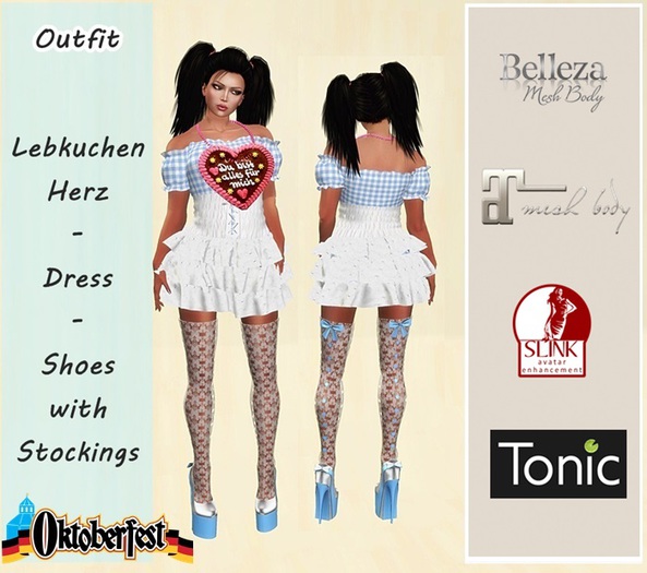 Bavaria Outfit Blue *Complete