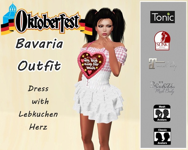 Bavaria Outfit Pink