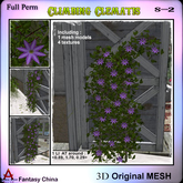 Full Perm Climbing Clematis s-2 