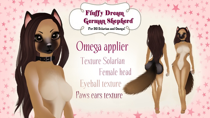*Fluffy Dream* German Shepherd OMEGA Ready!