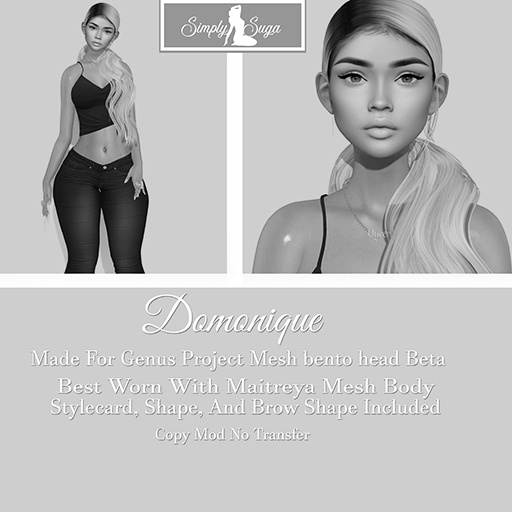 -Simply Suga- Domonique DEMO (Rez Me)