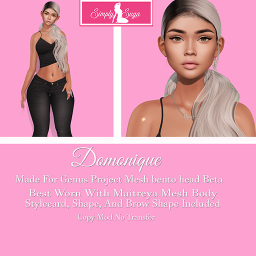 -Simply Suga- Domonique Shape (Rez Me)
