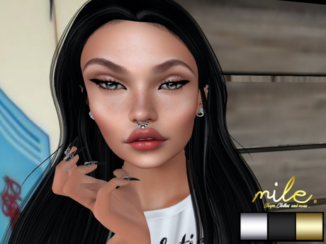 Second Life Marketplace - ::MiLe:: - Septum Piercing