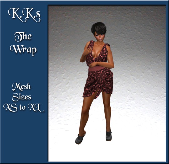 KK's Wrap Dress - Red