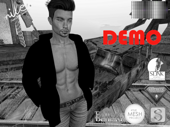 Second Life Marketplace MiLe Jack Mens Jacket Demo