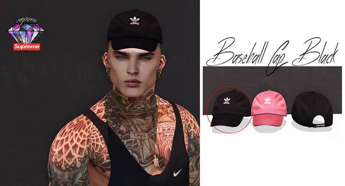 [ES] Baseball CAP - ADD {BLACK} !