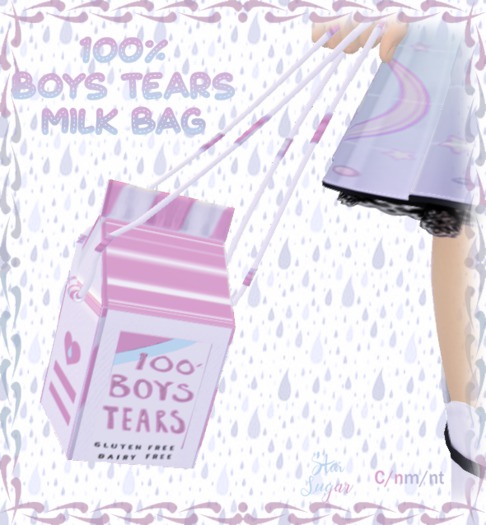 *SS* Boys Tears milk bag