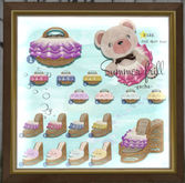 *::.who what.::* -Summer Frill Gacha- 2.bag(pink)
