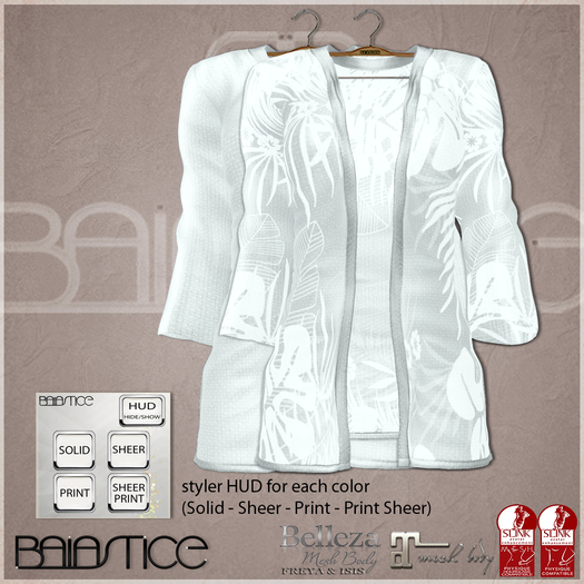 Baiastice_Beach Jacket-White