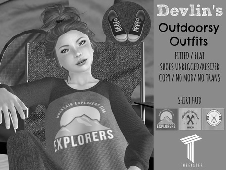 Second Life Marketplace - Devlin's - Tweenster - Outdoorsy DEMO