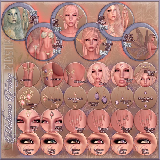 :[P]:- Maliana Fairy:// Tattoo SECRET RARE