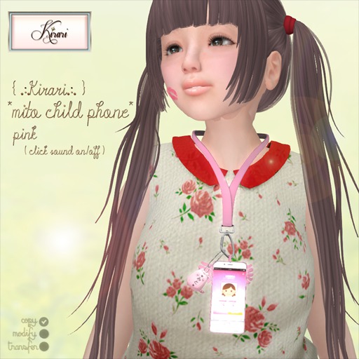 { .:.Kirari.:. } *mito child phone* pink