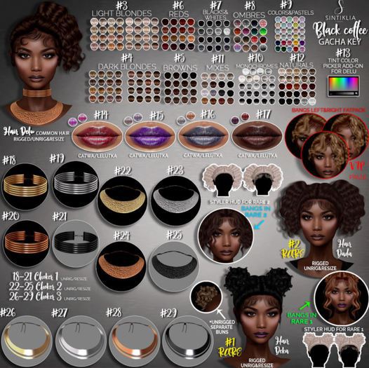 #24 Sintiklia - Black coffee - Choker 2 - Copper
