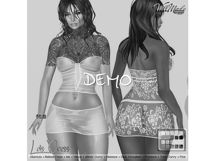 [WellMade] Lois Dress DEMO
