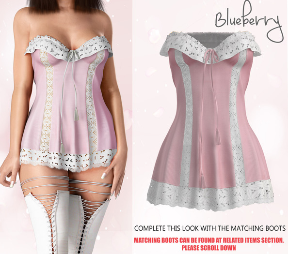 Blueberry - Berries After Dark - Dress&Skirt - Pixie