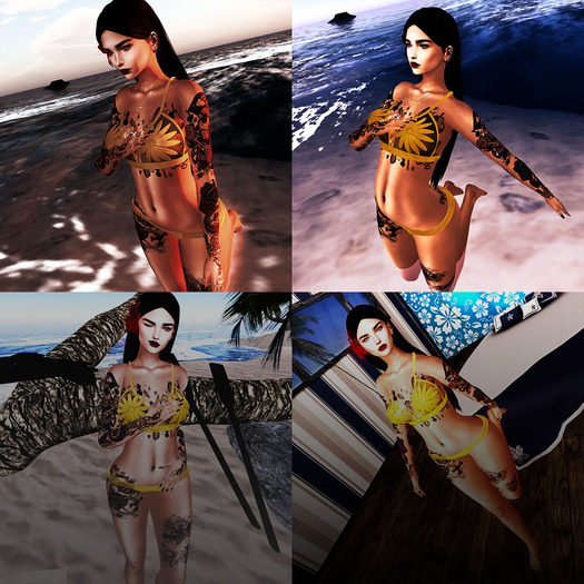 {Dark Devils Designs}Beach Girl Pose set 2 (BOXED)