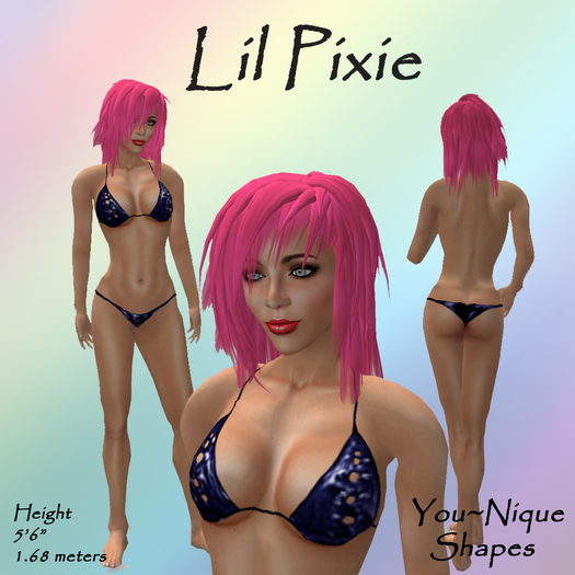 Lil Pixie shape, female
