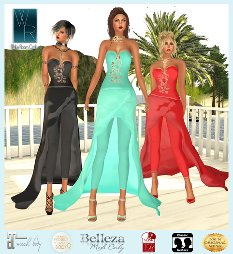 WRC Amour Gown Red