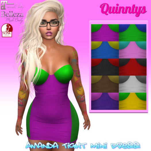 Amanda Tight Mini Dress {Quinnty's} Add to unpack