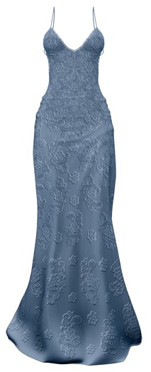 *Just BECAUSE* Nadine Gown - 1Blue